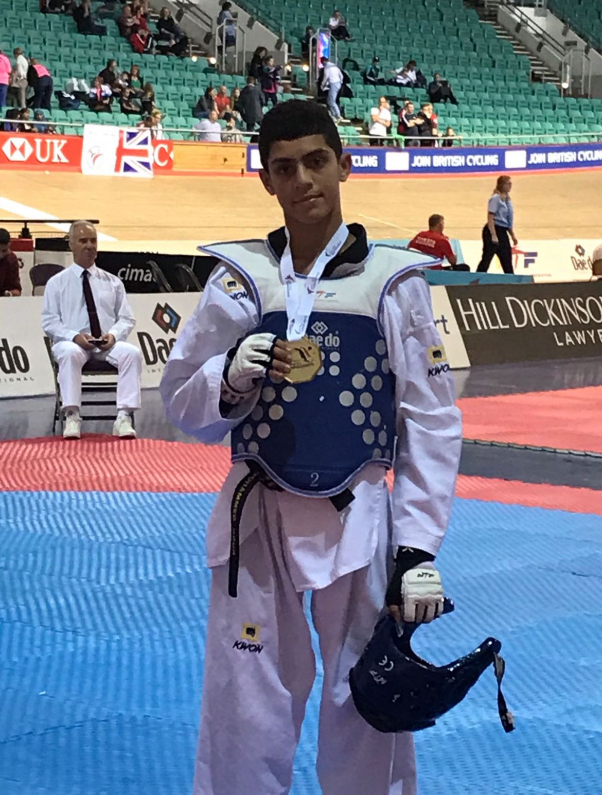 Teen Taekwondo students building confidence in Wandsworth