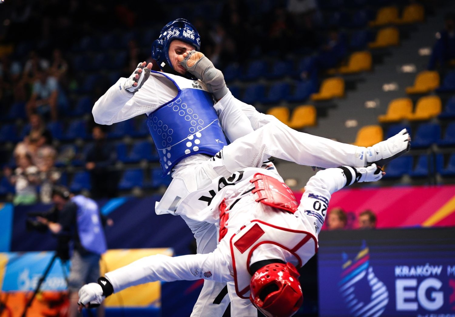 Taekwondo kick technique practice in Wandsworth, South West London